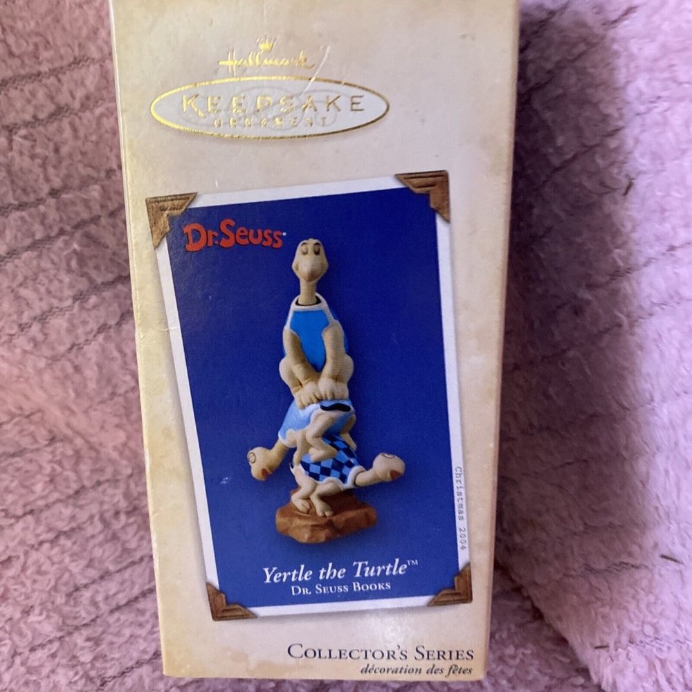HALLMARK 2004 Keepsake ornament Dr. Suess "YERTLE the TURTLE" collectible